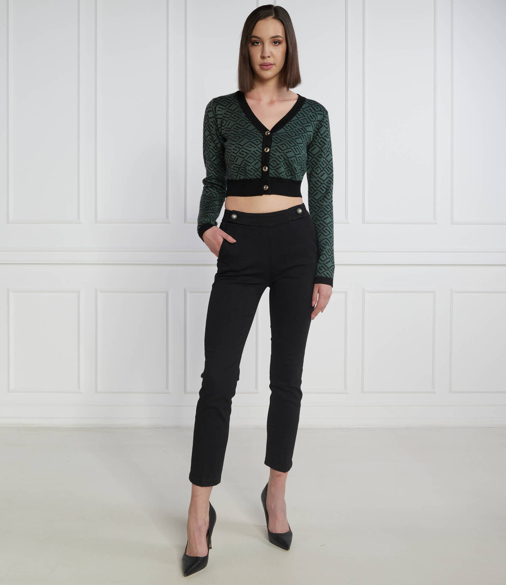 кардиган jacquard GUESS - зеленый(W2BR55 Z2YK2)