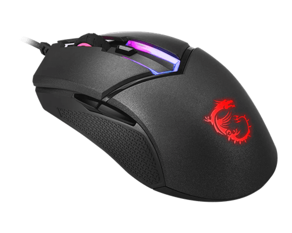 Мышь MSI Clutch GM30 Black GAMING Mouse USB2.0/кабель 2м/Вес 98г./Черный