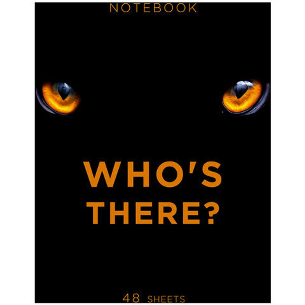 Тетрадь А5 48 л., ПЗБМ, скоба, клетка, матовая ламинация, брайль 3D, вырубка, "Кто это" (5 видов), 25045