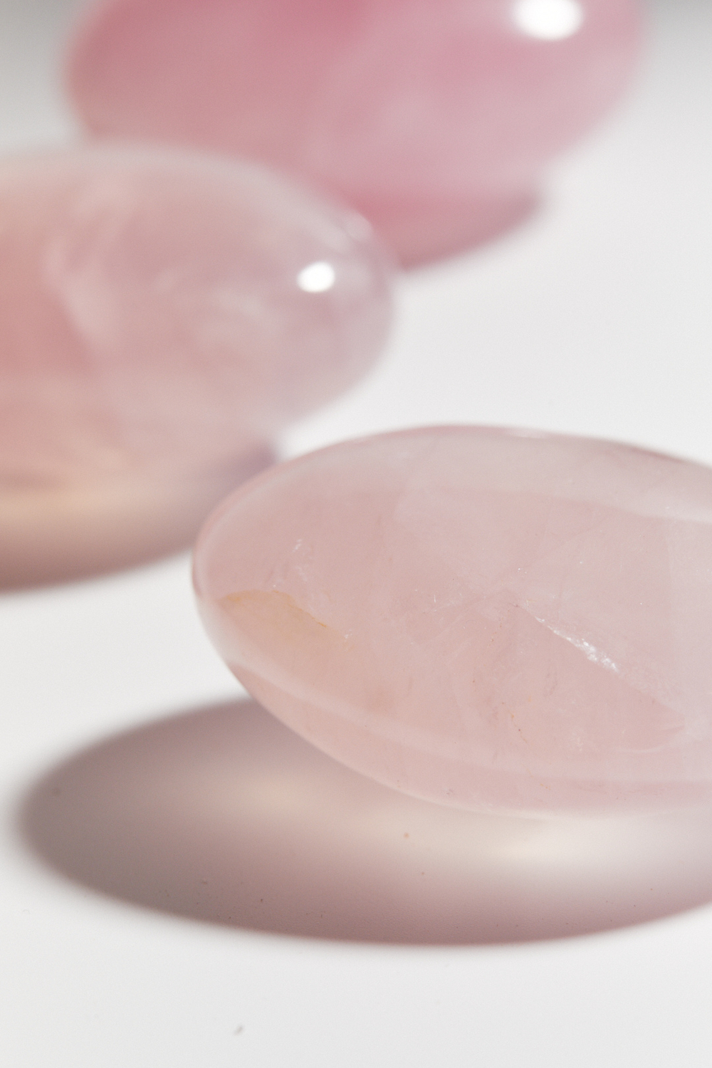 Розовый кварц палмстоун S