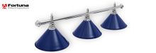 Светильник Fortuna Prestige Silver Blue 3 плафона