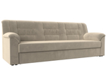 Диван прямой Карелия, Бежевый, Микровельвет, 113324