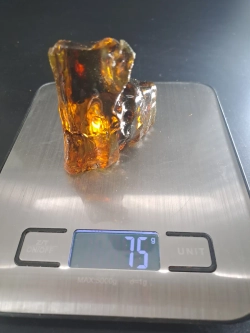 Копал молодой янтарь коллекционный 75 гр