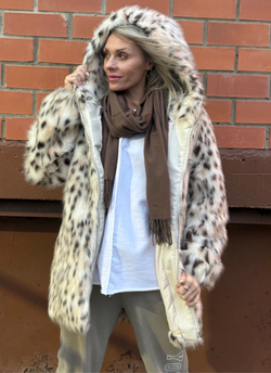 Шуба /леопард