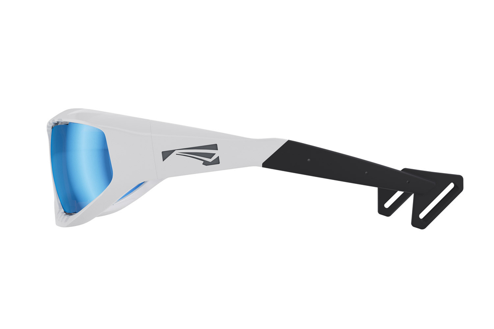 Спортивные очки LiP Surge / Gloss White - Black / PC Polarized / VIVIDE™ Ice Blue