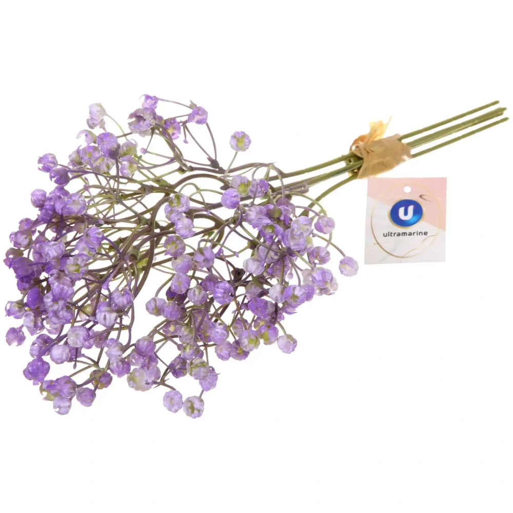 Искусственные цветы «Цветочная фантазия» 38см цвет сиреневый
