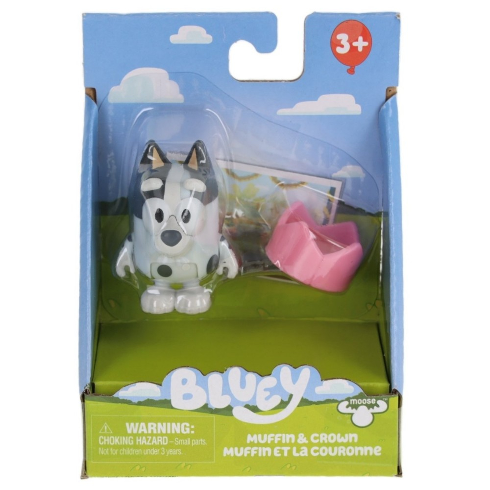 TM Toys BLU119192 H — Игровая фигурка Bluey Принцесса Маффин с аксессуаром BLU119192 — фото 1