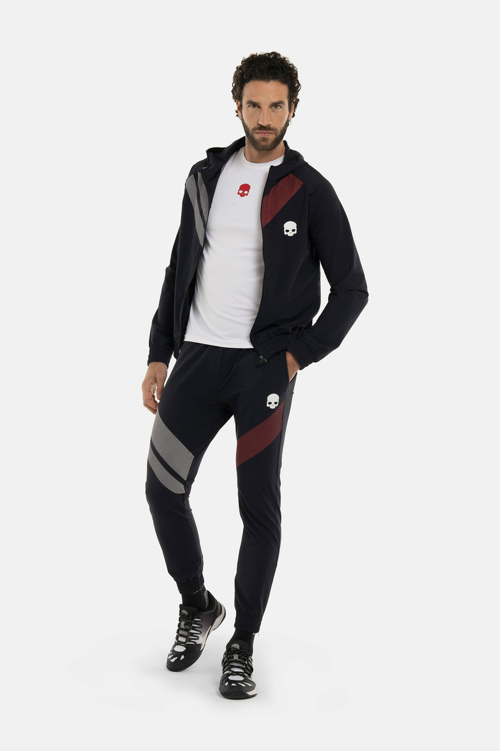 Худи HYDROGEN SPORT STRIPES TECH FZ (TZ0005)