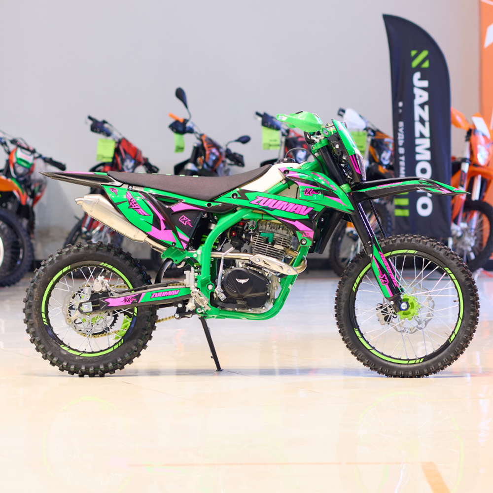 Мотоцикл кроссовый Zuumav A5 250CC Green 19/16