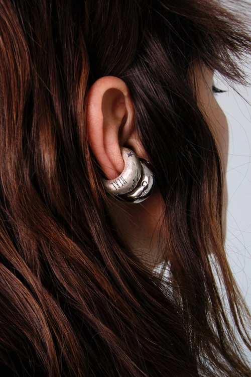 Кафф CHANCE x U матовый с фианитом