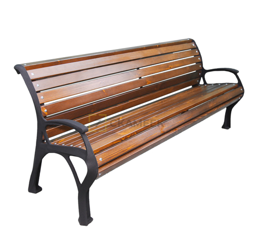 Скамейка «Екатеринбург» с подлокотниками (0,6 м лиственница)