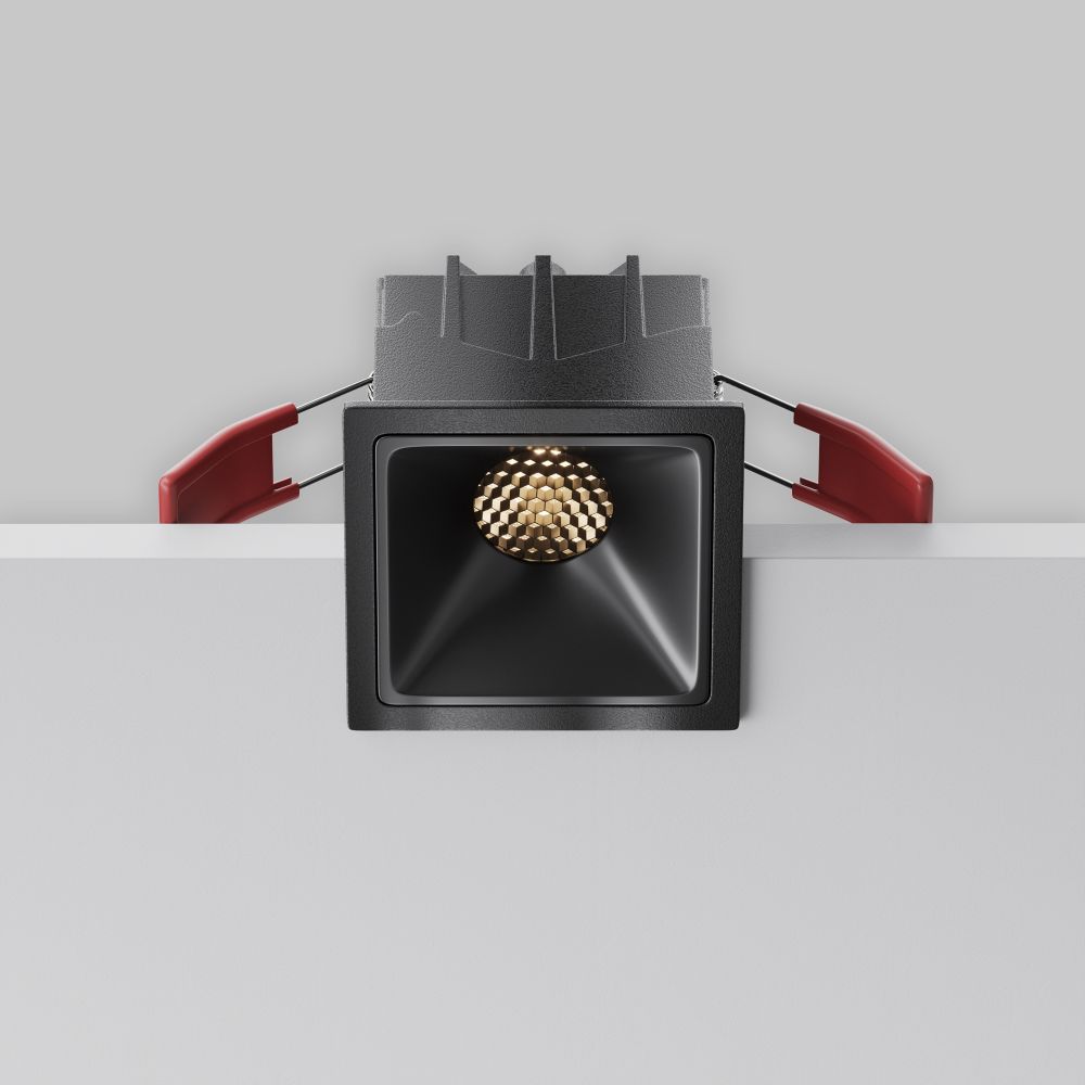 Светильник встраиваемый светодиодный Maytoni   DL043-01-10W3K-SQ-B-1