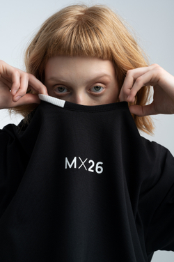 Футболка oversize из плотного трикотажа
