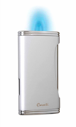 Зажигалка Caseti сигарная турбо, серебристая CA567-3