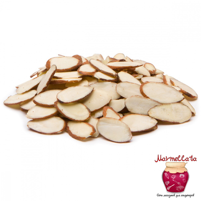 МИНДАЛЬ лепестки неочищенные, 100 гр.