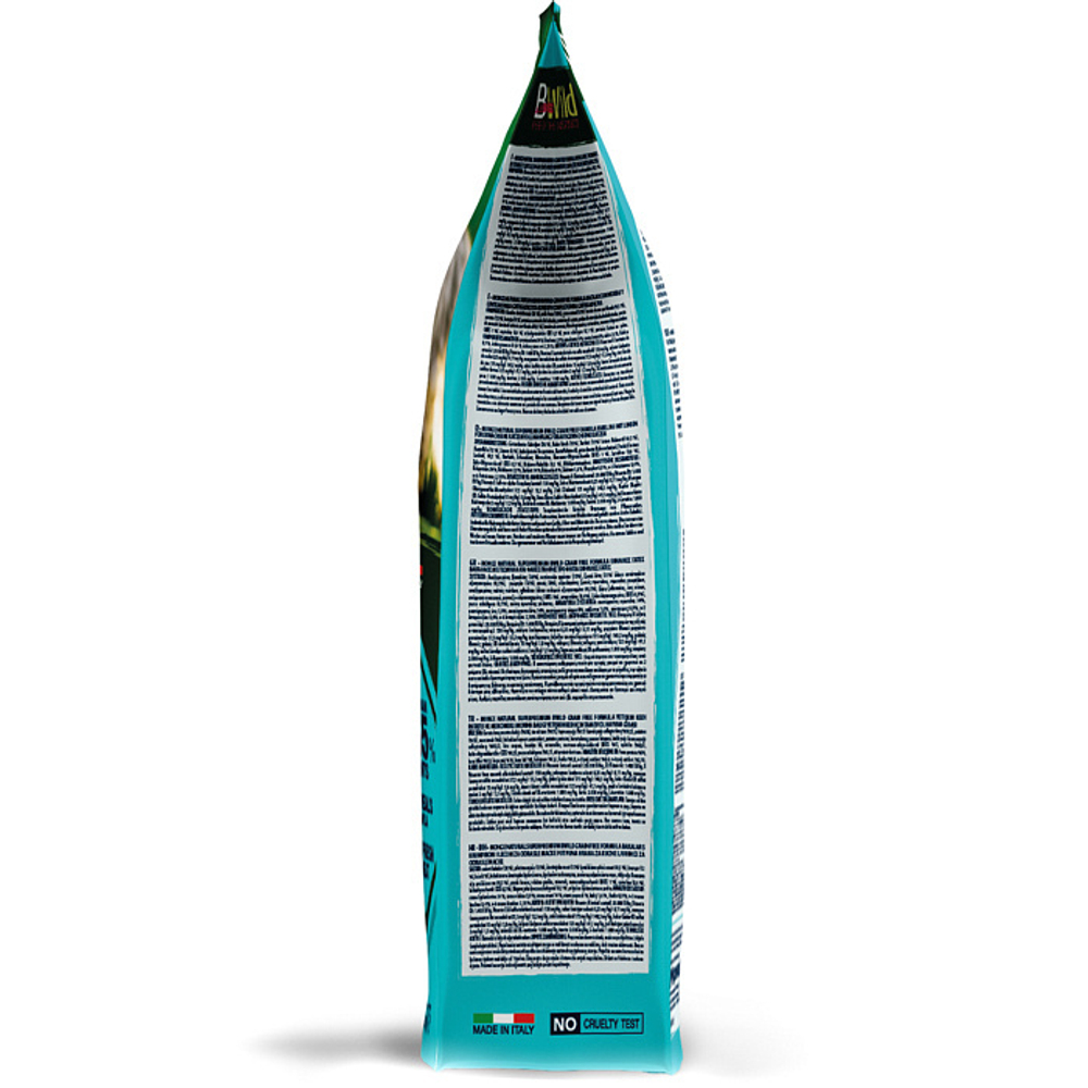 Сухой корм для взрослых кошек беззерновой из трески Monge Cat BWild GRAIN FREE 1,5кг