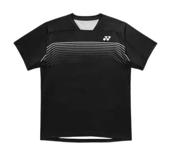 Мужская теннисная футболка Yonex Crew Neck Practice - black