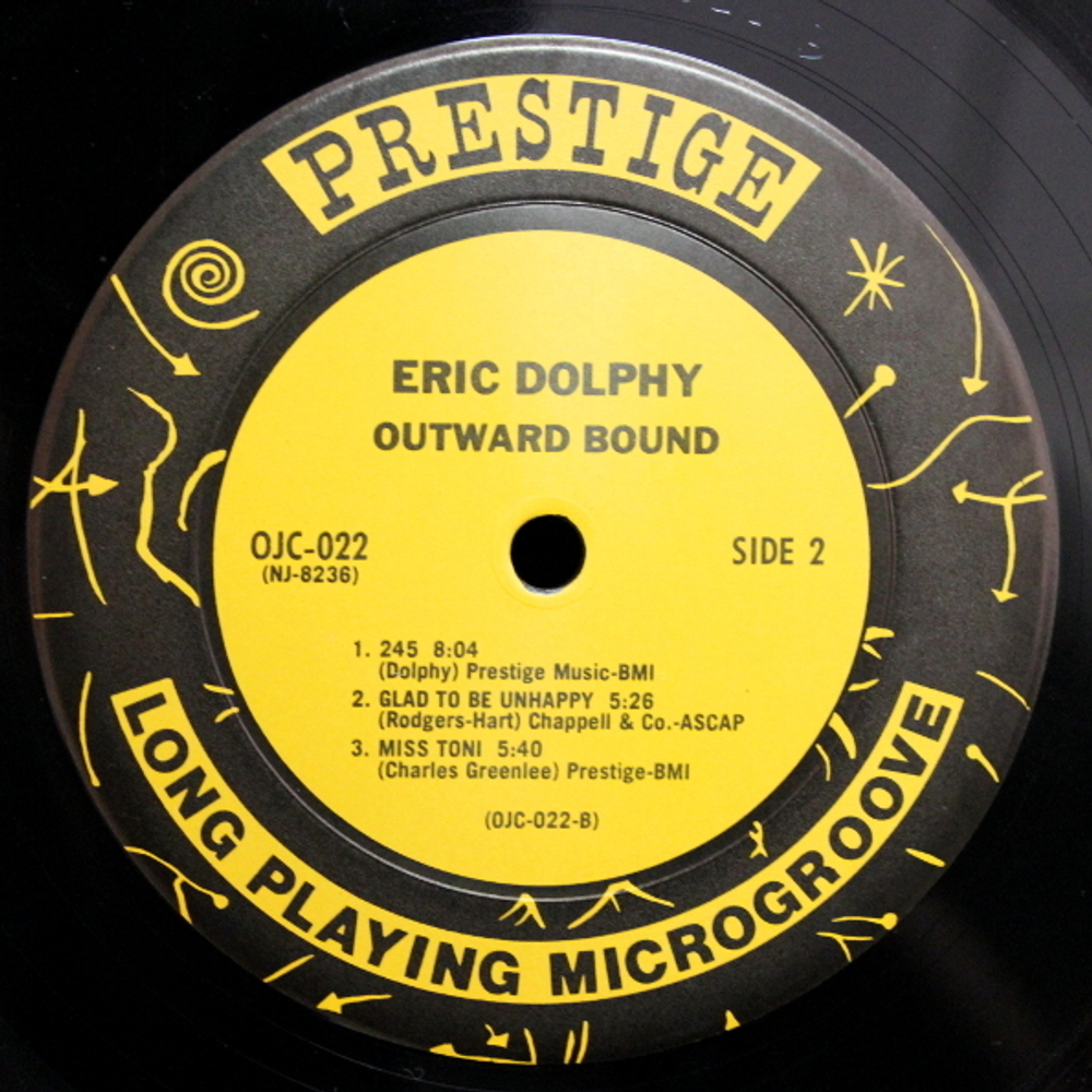 Eric Dolphy Quintet / Outward Bound (LP)