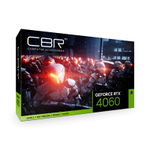Видеокарта CBR RTX 4060 Terminator B 8Gb GDDR6 128-bit, 2460Mhz