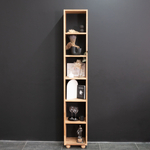 Стеллаж деревянный Эдгар 6 ниш стеллаж модульный из массива дуба на ножках