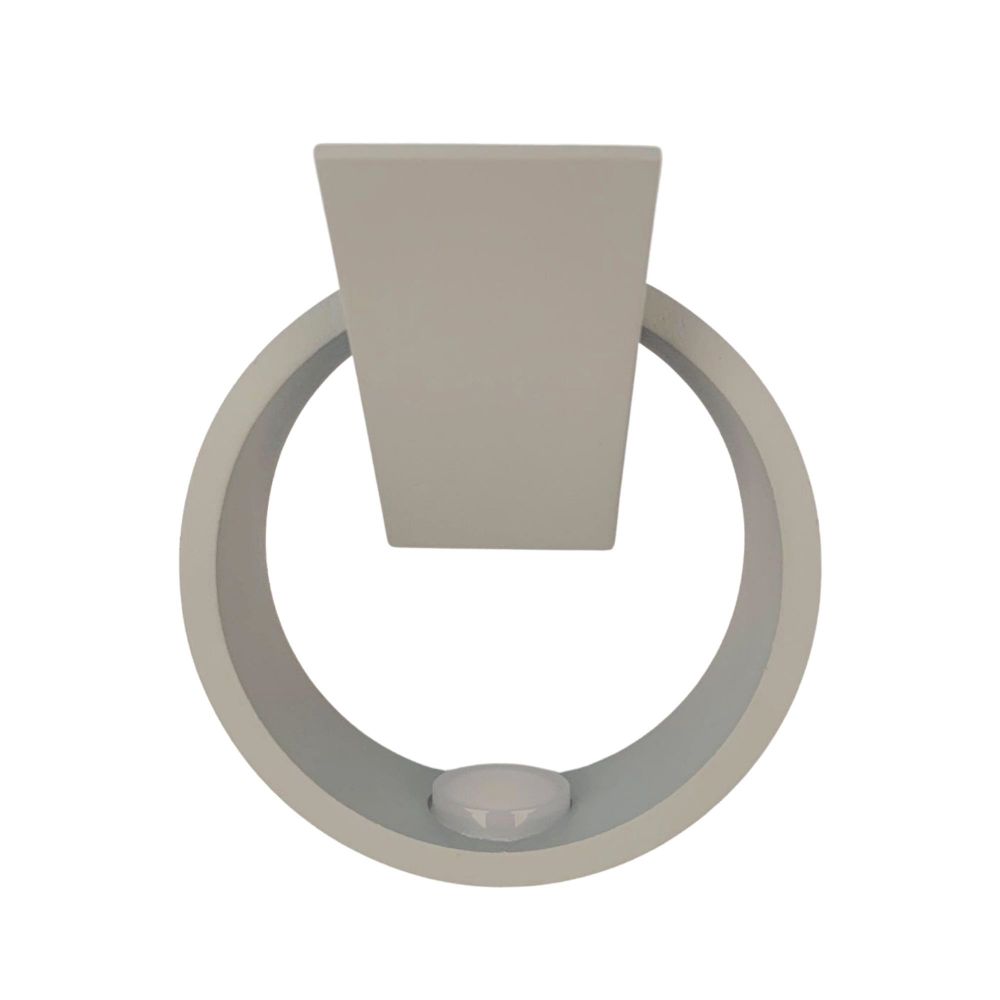 ULU-S34A-8W-4000K IP65 GREY Светильник светодиодный уличный. Архитектурный накладной. Белый свет 4000K. Корпус серый. TM Uniel