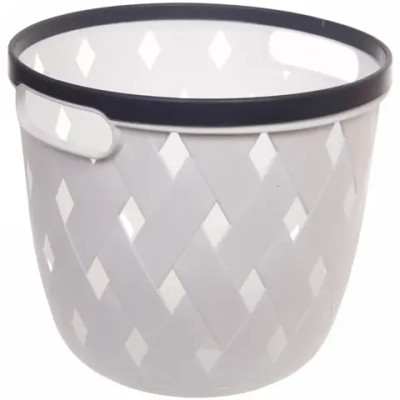 Корзина для хранения «Эрида» белая 24,5х21,5см