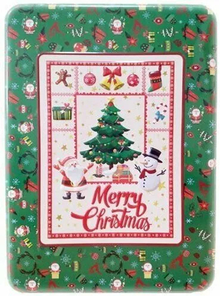 Шок.конфеты "MERRY CHRISTMAS" Ассорти со вк. барбариса, клубники, лесных ягод и мандарина 500г