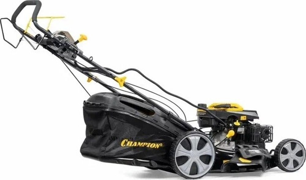 Газонокосилка бензиновая CHAMPION LM5346 E самоходная LM5346E
