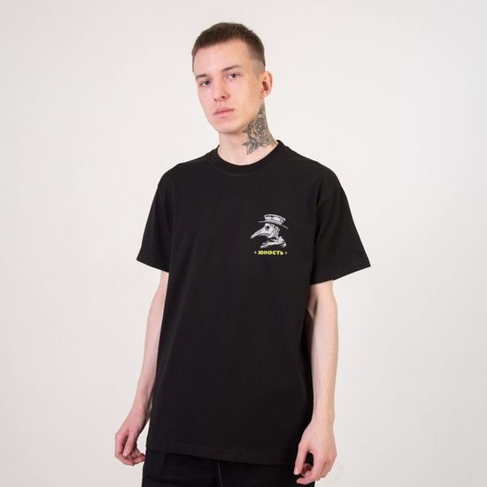 Футболка ЮНОСТЬ™ x Shamanized «Исцеление Мира» (Черный)