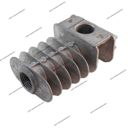 труба охладитель компрессора с ременным приводом