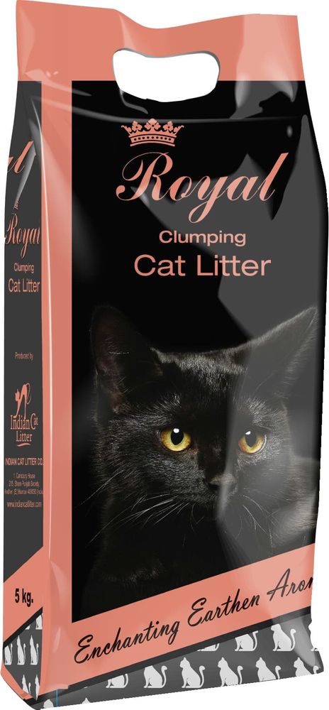 Indian Cat Litter Аромат №2 Аромат индийской земли наполнитель бентонит  5 кг
