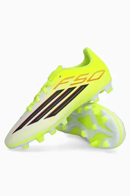 Бутсы adidas F50 Club FG/MG Junior - желтый