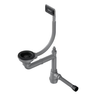 Omoikiri Арматура для одночашевых моек с универсальным прямоугольным переливом WK-1-UN-GB