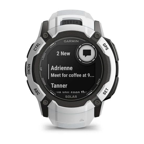 Часы Garmin Instinct 2X Solar White