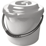 Ведро Etna круглое 9л с крышкой (серый) (комплект 10 шт)