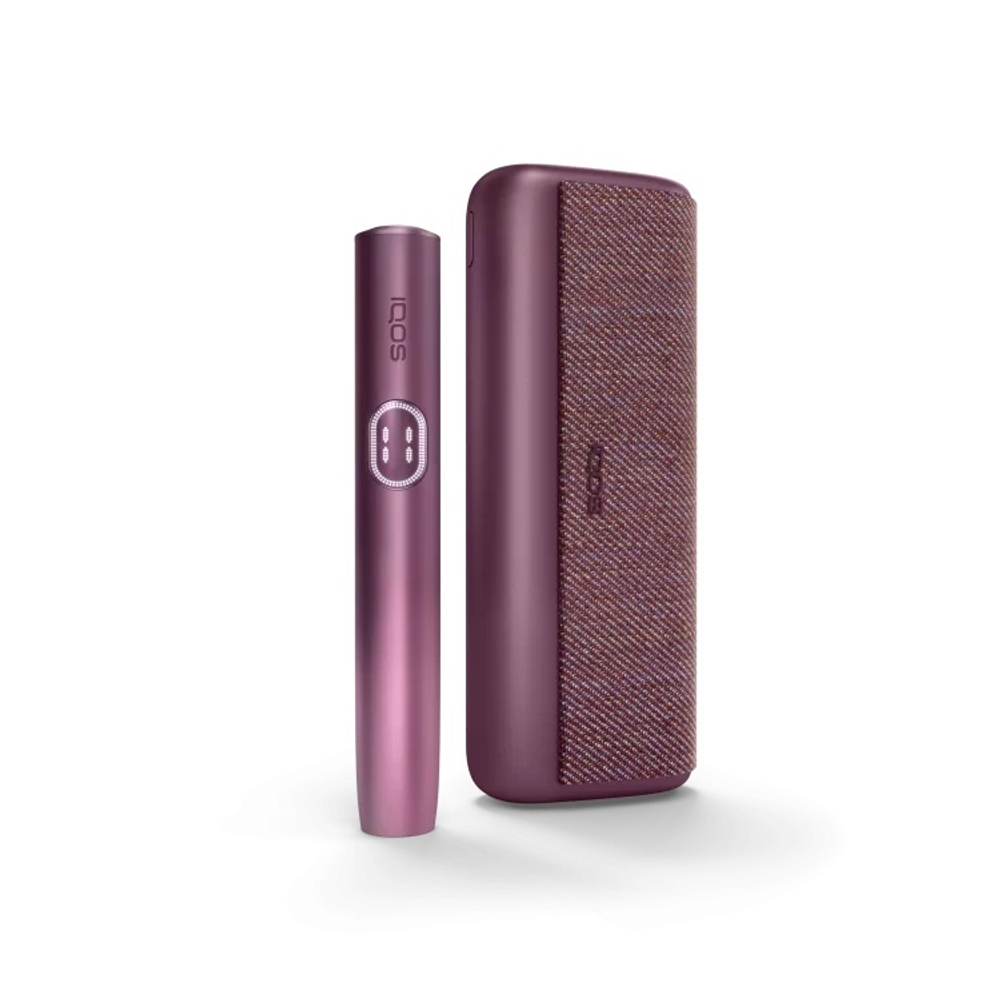 IQOS Iluma i Prime Garnet red - гранатово-красный купить в Москве с доставкой по России