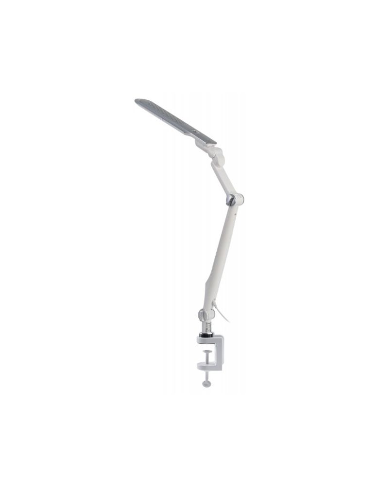 ЭРА Б0052768 Настольный светильник NLED-496-12W-S светодиодный на струбцине серебро