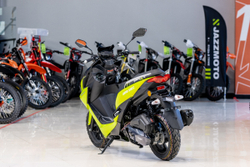Скутер TMBK SCOOTER AERO 50cc Green Black