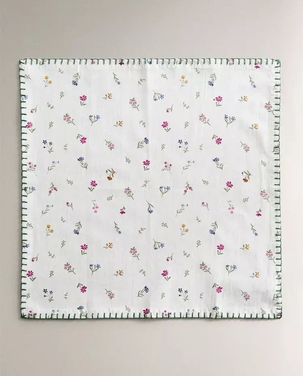 ZARA HOME САЛФЕТКИ С ПРИНТОМ ( 2 ШТ.), БЕЛЫЙ