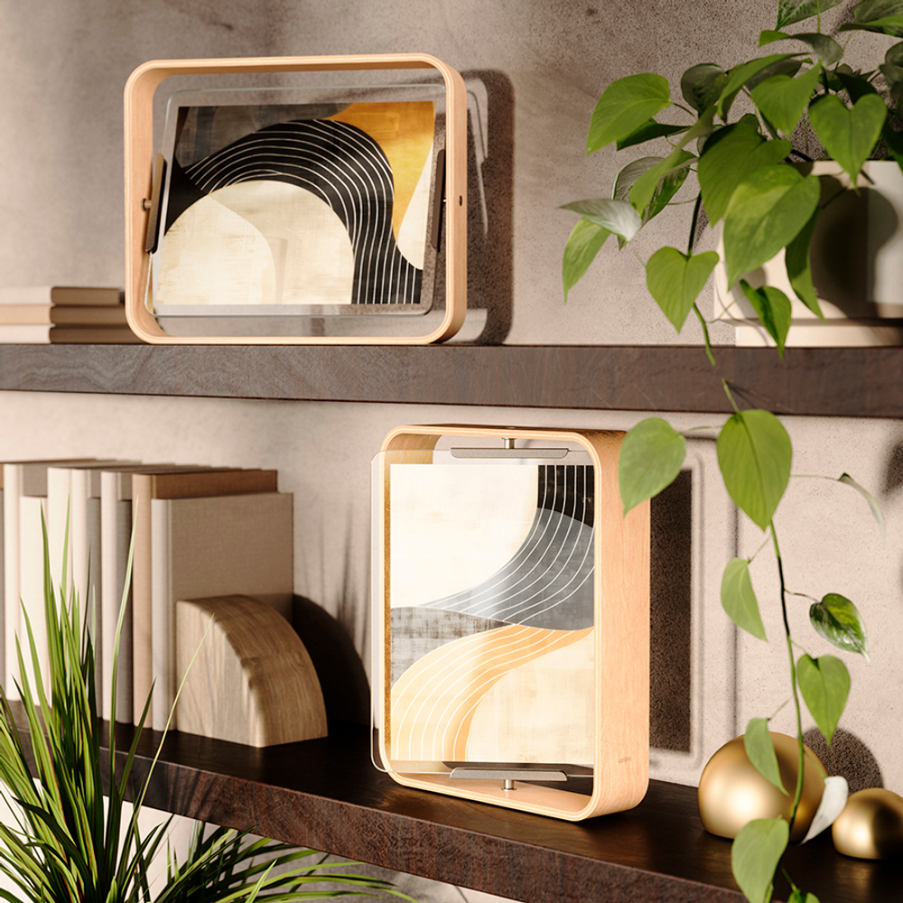 Фоторамка двухсторонняя bellwood, 26х31 см, натуральное дерево