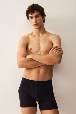 H&M Набор трусов-боксеров ( 5 шт.), темно-синий