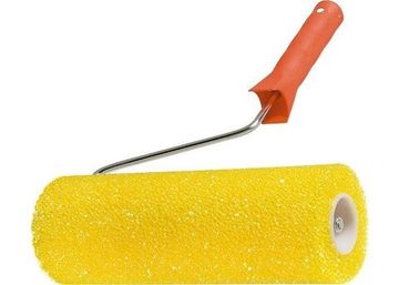 Валик "СТРУКТУРНЫЙ" поролоновый с ручкой, "шероховатый", 230 мм, D - 80 мм, D ручки - 6 мм MTX 80221