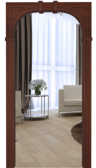 Арка ПВХ (Итальянский орех)