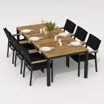 Стол обеденный Ideal Patio ТЕЛЛА  из тика 200x100