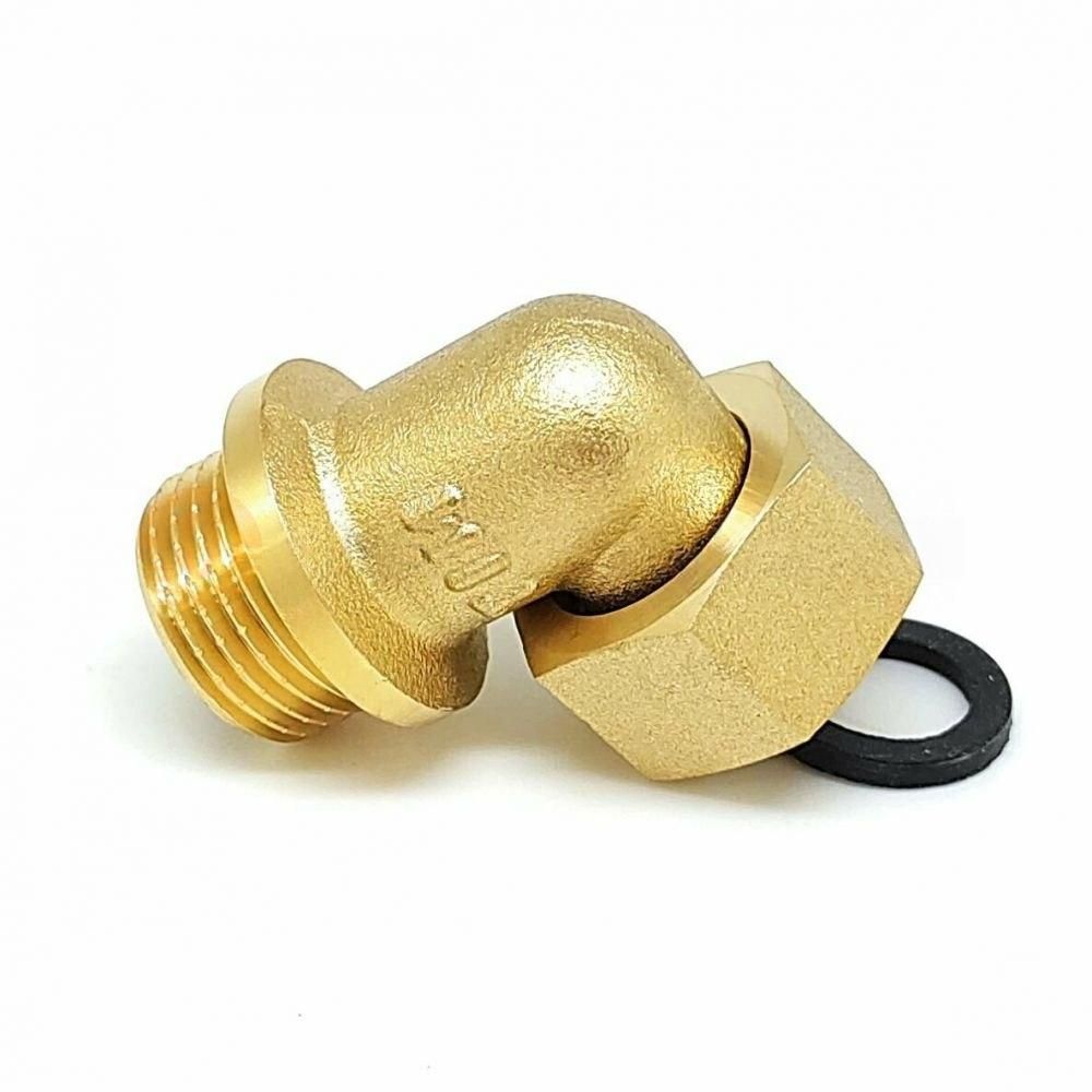 Угол лат. 1" с нак.гайкой