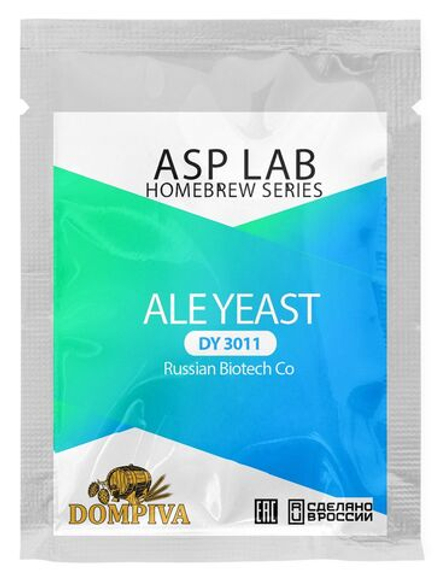 Дрожжи DY 3011 ASP Lab Ale Yeast, 11 г.