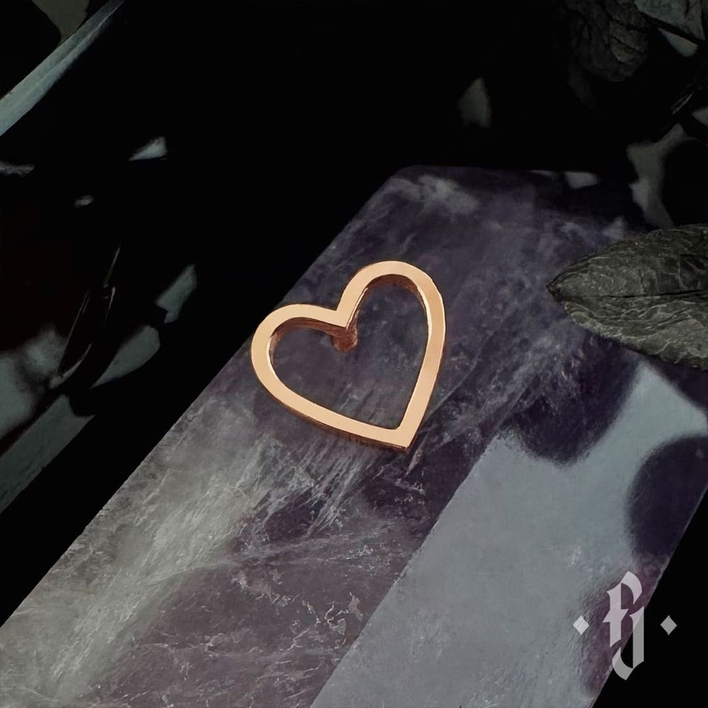 Накрутка &quot;Heart Contour&quot; - Розовое золото