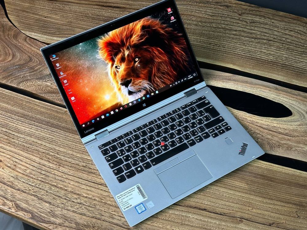 14" Ноутбук Lenovo ThinkPad Yoga X1 Gen 2 Oled Silver (2560x1440, Intel Core i7-7600U, RAM 16ГБ, SSD 512ГБ, Intel HD Graphics 620, Win 10 Pro)