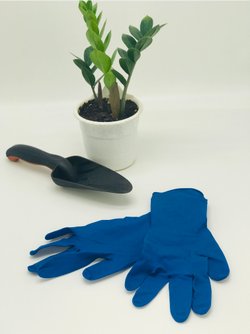 Перчатки латексные сверхпрочные 50 шт L