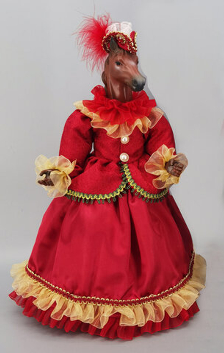 GAEM Игрушка набивная "Лошадь", L17 W9 H45 см